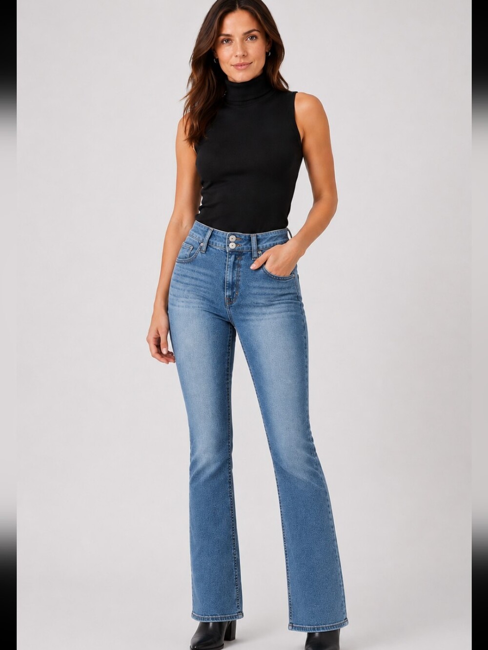 Wallflower Light Blue Bootcut Jeans